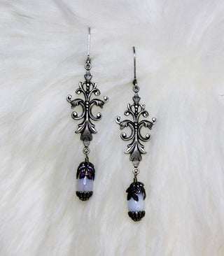 Gothic Teardrop Fairyland Earrings by NoMonet