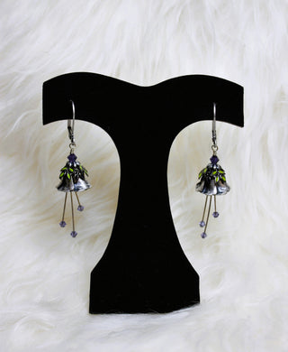 Saucy Bell Flower Fairy Earrings by NoMonet