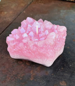 Crystal Cluster Candle by Zen Den
